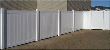 Vinyl Privacy Fence